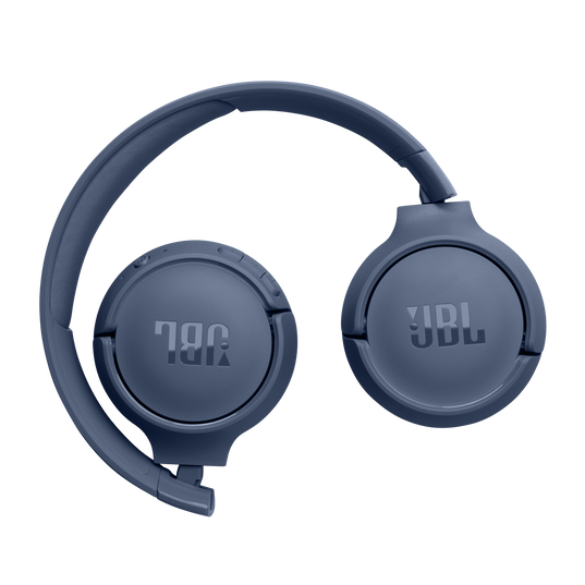 JBL Tune 520BT - Blue - Hi-Res wired on-ear headphones - Detailshot 1